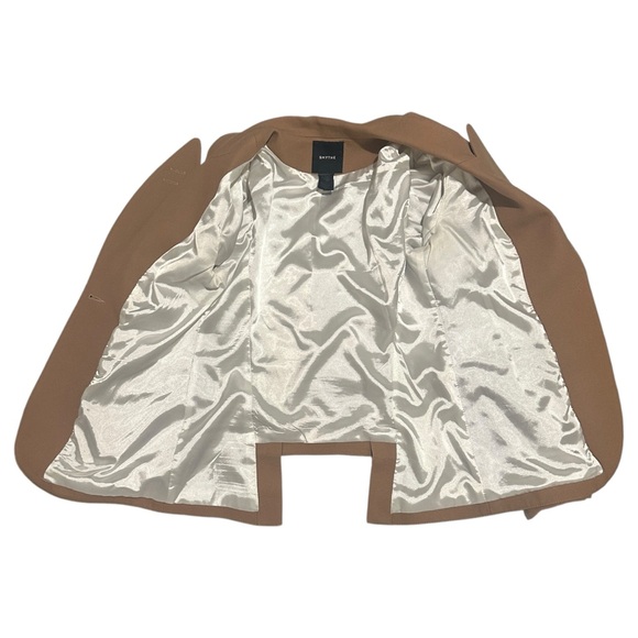Smythe Classic Duchess Blazer in Camel Brown Wool Women’s 8 - Picture 5 of 9